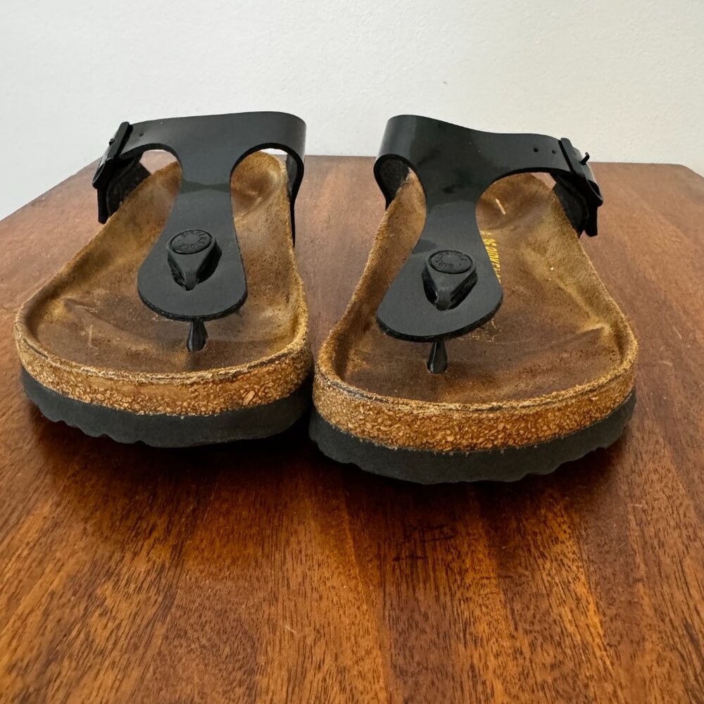 Birkenstock Black and Brown Sandals - Picture 5 of 9
